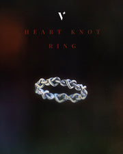 HEART KNOT RING